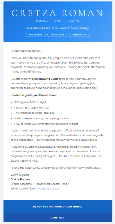 HTML Email Template